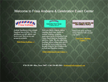 Tablet Screenshot of celebrationeventcenter.com